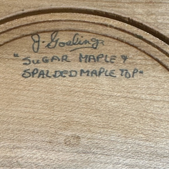 Handmade round box with lid sugar maple - Picture 6 of 9